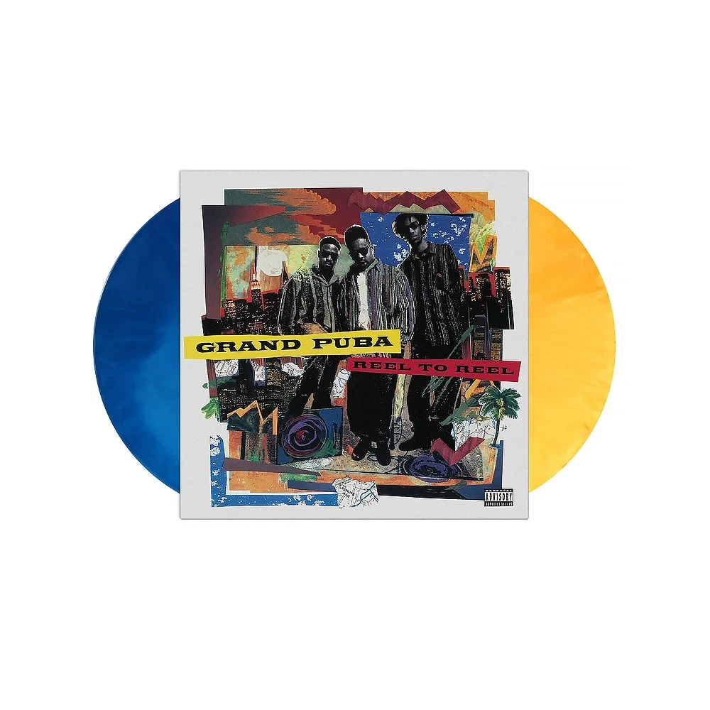 Grand Puba, Reel to Reel (2xLP, Blue & Tangerine)